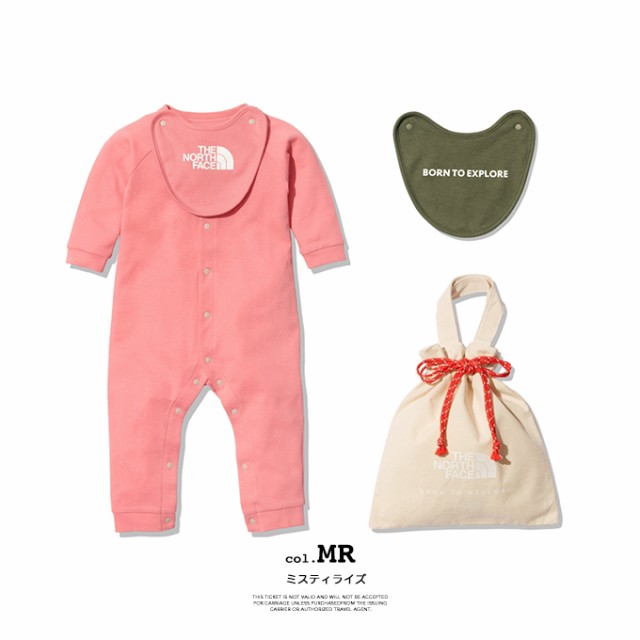 THE NORTH FACE ザノースフェイス 」 Baby L/S Rompers & 2P Bib