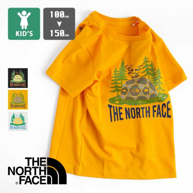 「 THE NORTH FACE ザ ノースフェイス 」 キッズ S/S Camp Luminous Tee キャンプ ルミナス S/S Tシャツ  NTJ32264 / 半袖 プリントT アウ｜au PAY マーケット