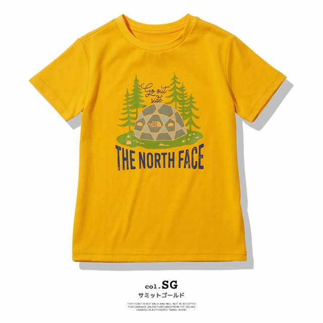 THE NORTH FACE ザ ノースフェイス 」 キッズ S/S Camp Luminous Tee