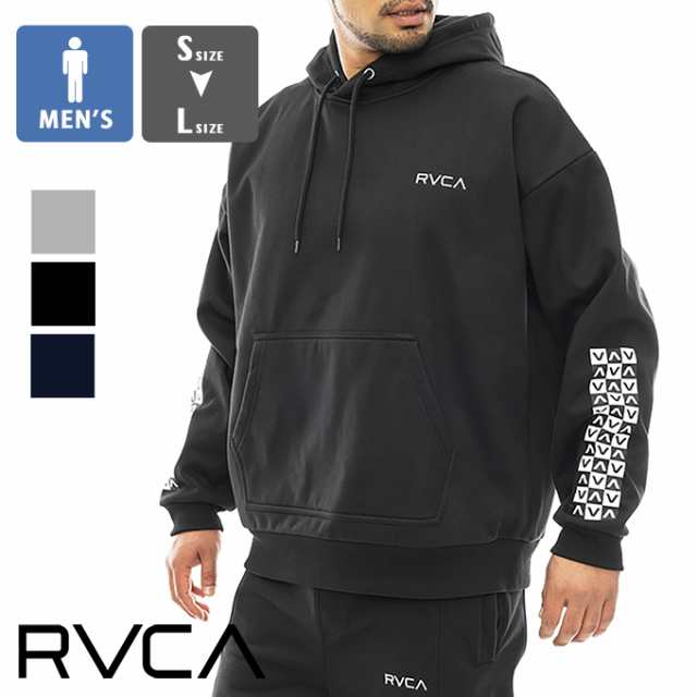 【SALE!!】 「 RVCA ルーカ 」 CHECKER HOODIE チェッカー フーディー パーカー BD042048 / RVCA パーカー  ルーカ パーカー スウェット ｜au PAY マーケット