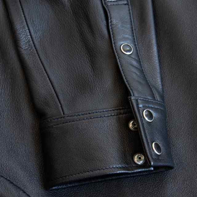 Schott ショット 」 LAMB LEATHER WESTERN SHIRT ラムレザー