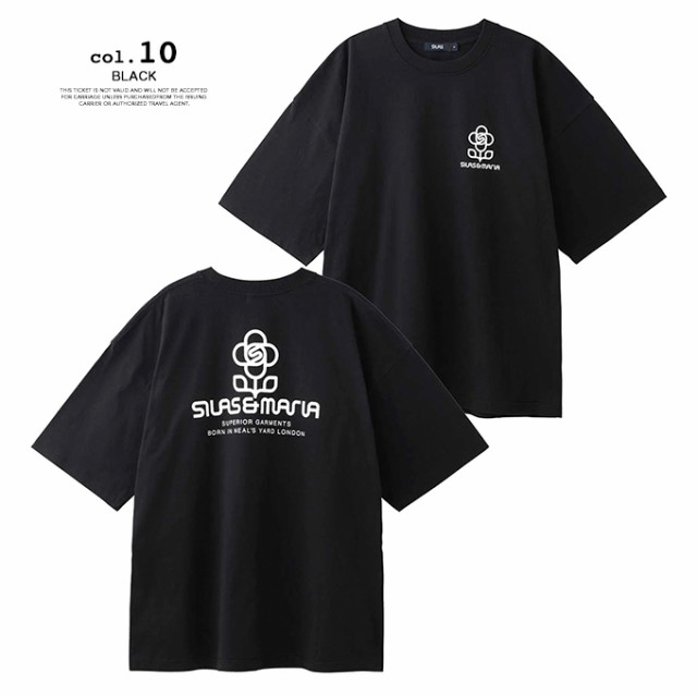 SILAS サイラス 」 S/S TEE SILAS FLOWER サイラス フラワー ロゴ