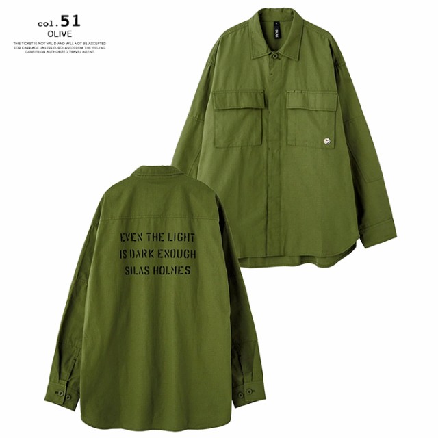 SILAS サイラス 」 MILITARY L/S SHIRT SILAS ミリタリー 長袖シャツ