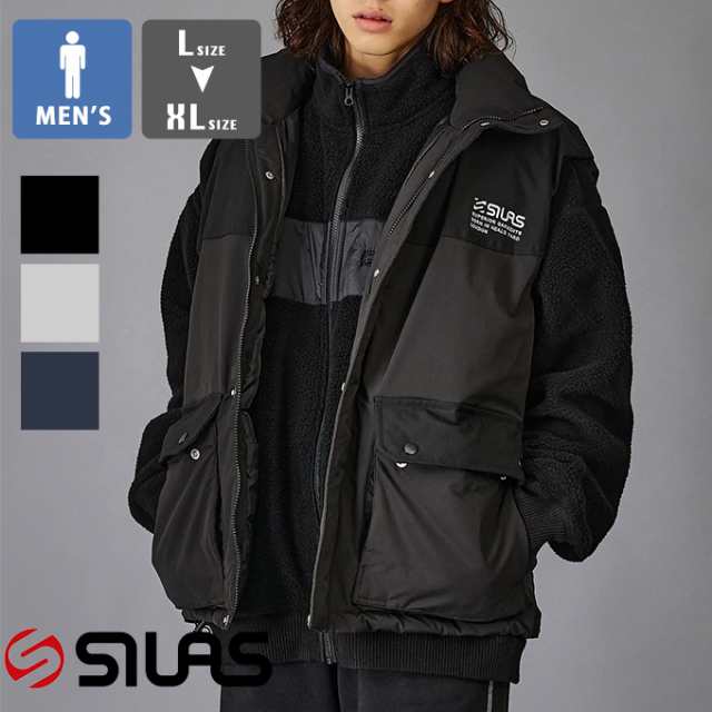 【SALE!!】 「 SILAS サイラス 」 PUFFER VEST SILAS パフ ベスト 110224021006 / SILAS サイラス パフ ベスト 中綿ベスト ダウンベスト