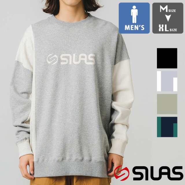 SILAS サイラス 」 PANELED SWEATSHIRT SILAS パネル スウェット