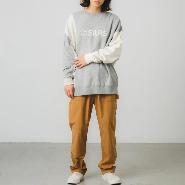 SILAS サイラス 」 PANELED SWEATSHIRT SILAS パネル スウェット