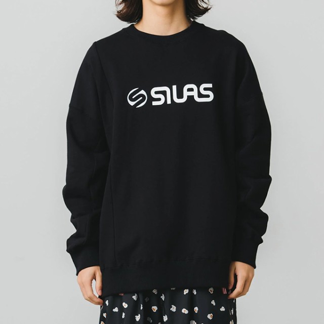 SILAS サイラス 」 PANELED SWEATSHIRT SILAS パネル スウェット トレーナー 110231012005 / SILAS  サイラス スウェット クルーネック トレーナー SILAS&MARIA スウェット トレーナー ベーシック ロゴ オーバーサイズ ビッグシルエット  ユニセックス 23SPRING ※の通販はau ...