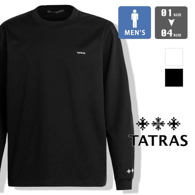 「 TATRAS タトラス 」 SICADO シカード L/S Tシャツ 国内正規品 MJXA0054083588 / TATRAS タトラス ロングtシャツ 長袖 メンズ ロンT ワンポイント ロゴ トップス ロングスリーブ カットソー 2025AW