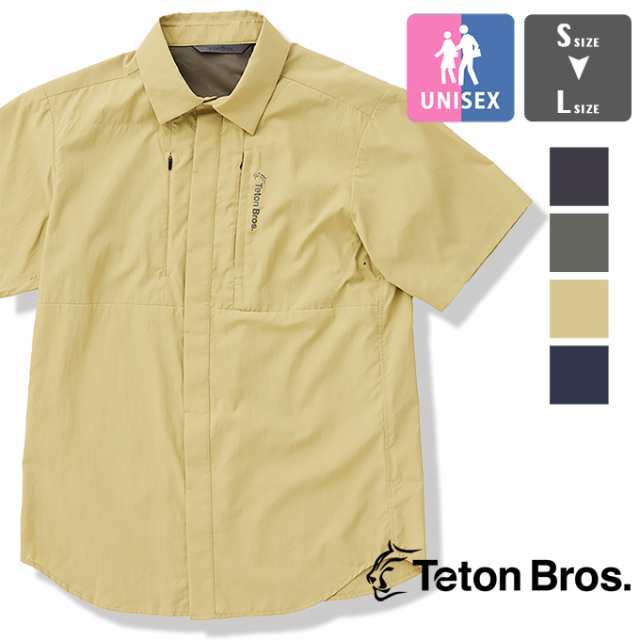 【SALE!!】「 Teton Bros. ティートンブロス 」 Journey Shirt (Unisex) ジャーニー シャツ ユニセックス TB241-14M / Teton Bros. ティ