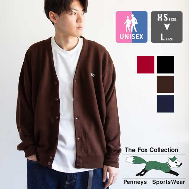 「 THE FOX COLLECTION ザフォックスコレクション 」 PENNEY'S THE FOX CARDIGAN フォックスカーディガン (ユニセックス) PN23F01000 / 2