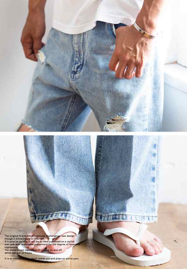 Sale Wrangler ラングラー サンダルカット ダメージジーンズ Wm1816 パンツ ボトムス ズボン デニム ジーパン ダメージ カの通販はau Pay マーケット ジーンズステーション Jeans Station