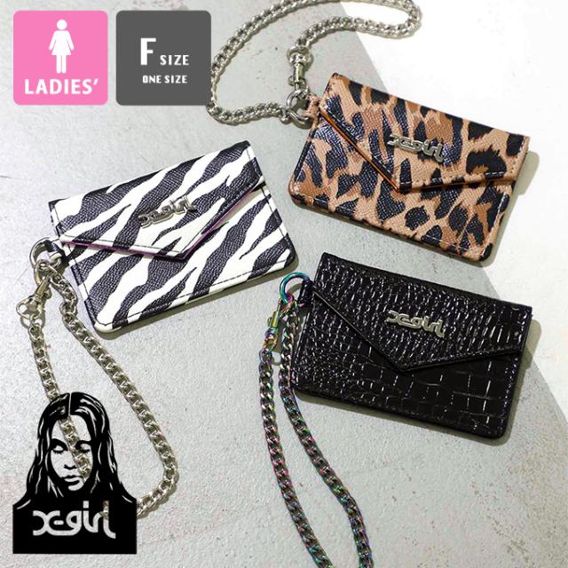 X-girl エックスガール 」 CARD CASE X-girl カードケース