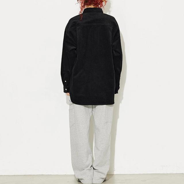 【SALE!!】 【 X-girl エックスガール 】 FACE EMBROIDERY CORDUROY SHIRT X-girl フェイスロゴ 刺繍 コーデュロイ シャツ 105224014002 / 22AW ※ X-girl 【SALE!!】 【 エックスガール 】 FACE EMBROIDERY