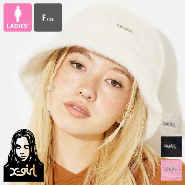 X-girl エックスガール 」 FEATHER YARN HAT X-girl フェザー X-girl エックスガール 」 FEATHER YARN HAT X-girl フェザー