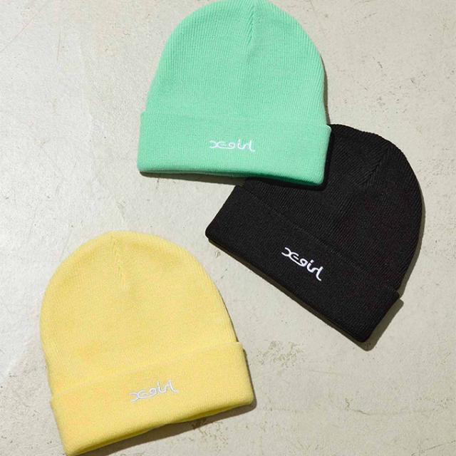 セール】COLLEGE LOGO PIGMENT 6PANEL CAP（キャップ）｜X-girl