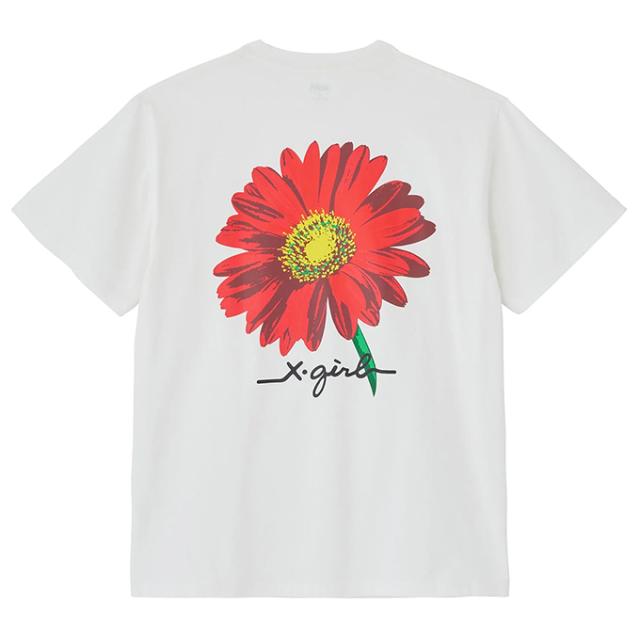 X-girl エックスガール 」 BIG FLOWER S/S TEE X-girl ビッグ