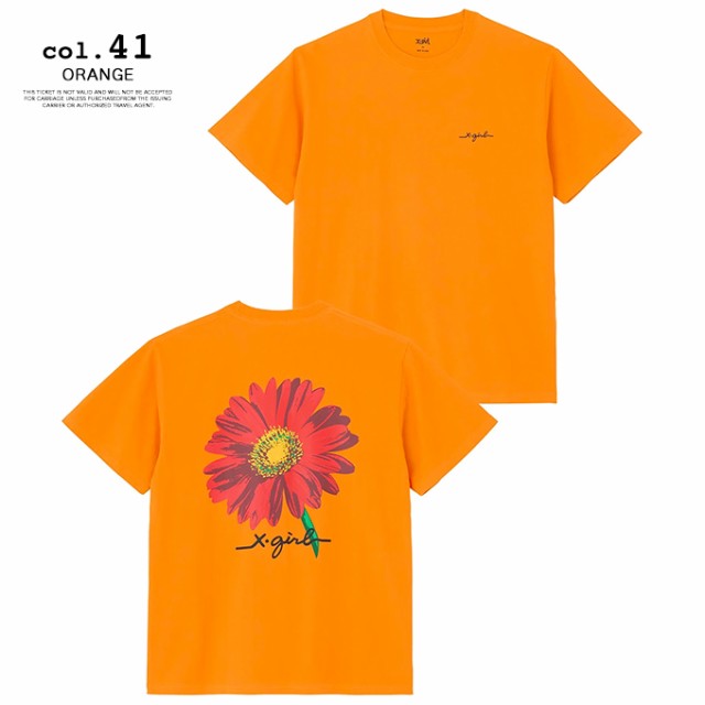X-girl エックスガール 」 BIG FLOWER S/S TEE X-girl ビッグ