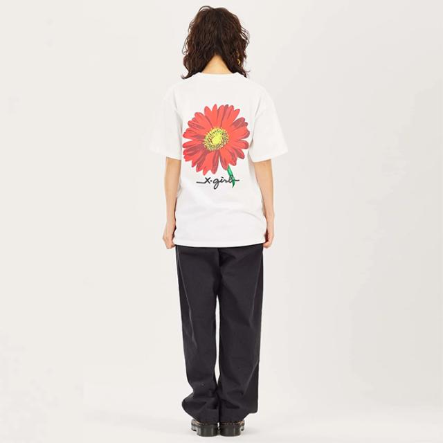 X-girl エックスガール 」 BIG FLOWER S/S TEE X-girl ビッグ