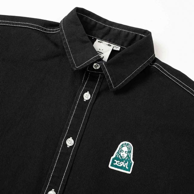 X-girl エックスガール 」 FACE S/S SHIRT X-girl フェイス ロゴ 半袖