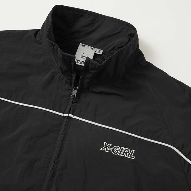 楽天市場】【 X-girl エックスガール 】 CONTRAST PIPNG JACKET