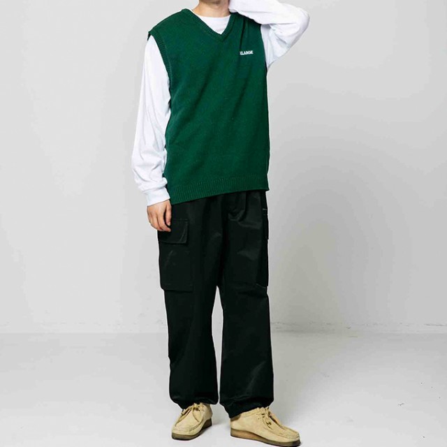 XLARGE エクストララージ 」 STANDARD LOGO KNIT VEST XLARGE