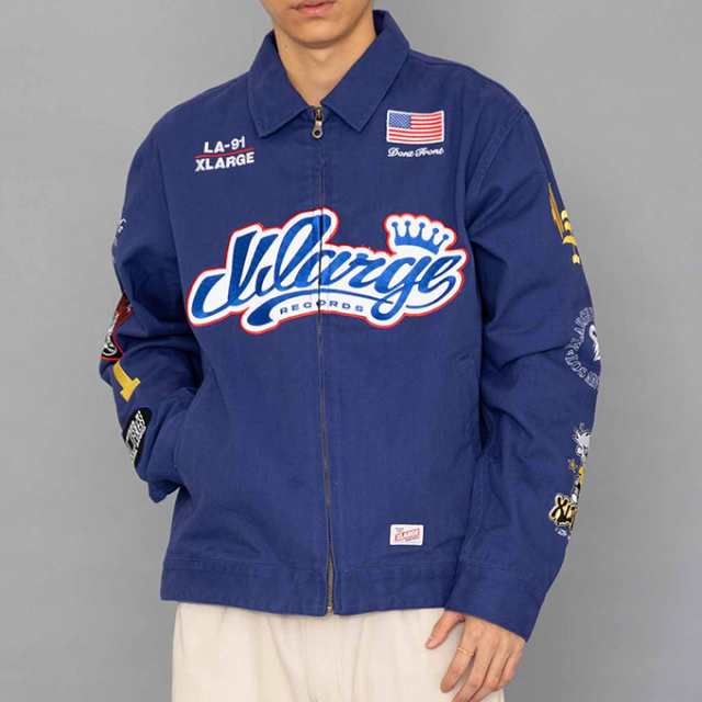 XLARGE エクストララージ 」 RECORDS WORK JACKET XLARGE レコードワーク ジャケット 101231021002 / xlarge  ワークジャケット ジャケット 軽アウター 刺繍 ワッペン ロゴ エクストララージ メンズ トップス ストリート カジュアル 23SPRING  ※の通販はau PAY マーケット ...