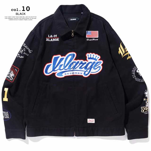 XLARGE エクストララージ 」 RECORDS WORK JACKET XLARGE レコード