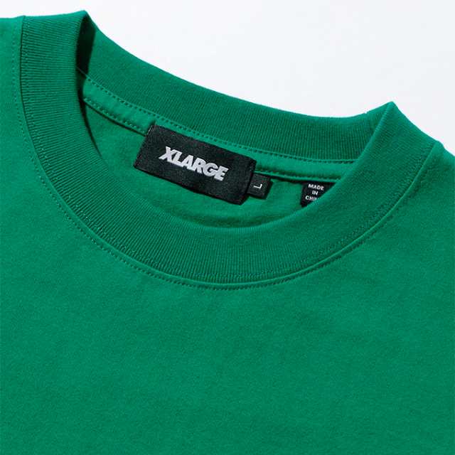 XLARGE エクストララージ 」 EMBROIDERED SLANTED OG S/S POCKET