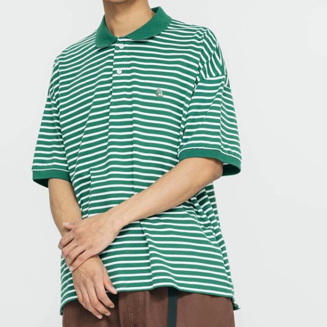 XLARGE エクストララージ 」 EMBROIDERED STRIPED POLO SHIRT XLARGE