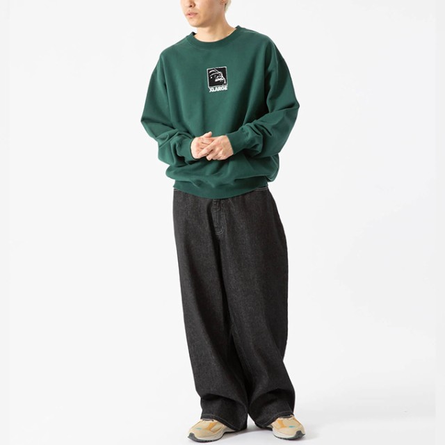 XLARGE エクストララージ 」 SQUARE OG CREWNECK SWEATSHIRT