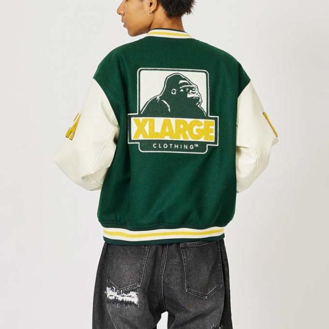 XLARGE エクストララージ 」 OG LOGO VARSITY JACKET XLARGE OGロゴ