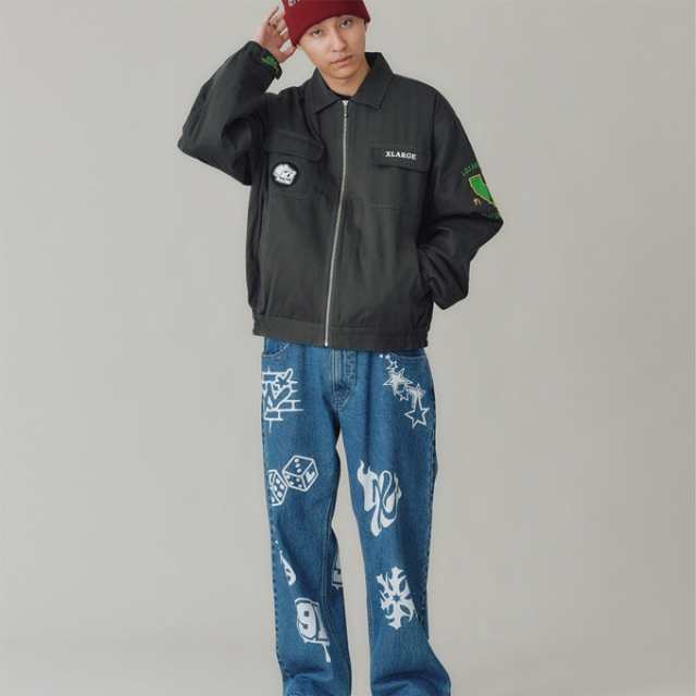 XLARGE エクストララージ 」 TIGER EMBROIDERY VIETNAM JACKET XLARGE