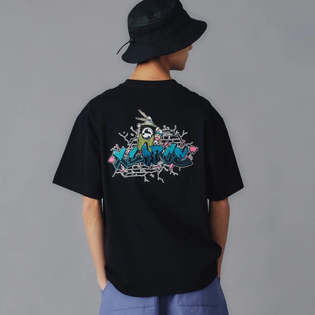 XLARGE エクストララージ 」 AEROSOL GAFFITI S/S TEE
