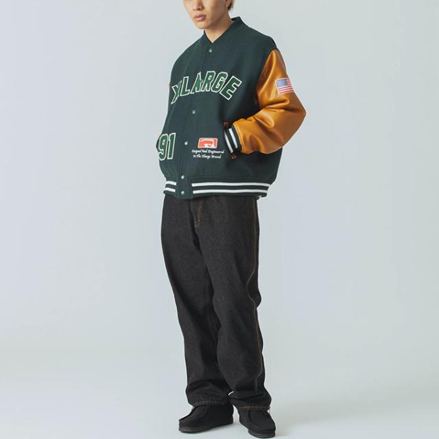 XLARGE（エクストララージ） スタジャン XLサイズ ロゴ刺繍 XLARGE（エクストララージ） スタジャン XLサイズ ロゴ刺繍 XLARGE