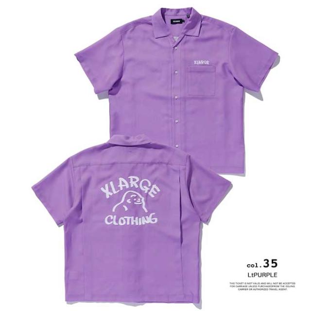 XLARGE エクストララージ 」 DRAWING OG S/S SHIRTドローイング OG刺繍