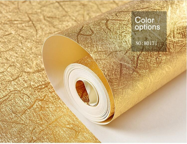 壁紙 6種デザイン 53 1000cm ゴールド 金色 Pvc 防水 防カビ おしゃれクロス インテリア 装飾 Diyの通販はau Pay マーケット 吉田里山研究所 Au Pay マーケット店