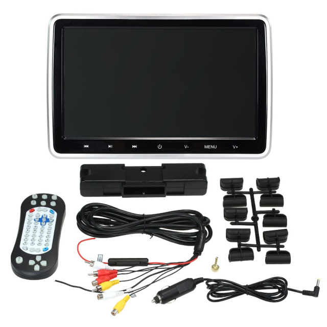 カーモニター 10 1インチ 車載 ヘッドレスト Dvdプレーヤー 後部座席用 タブレットスタイルの通販はau Pay マーケット 吉田里山研究所 Au Pay マーケット店