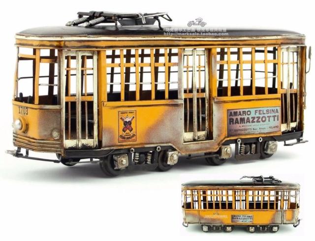 トラム 電車 ブリキのおもちゃ 雑貨 レトロ インテリア 乗り物 ドールハウス Bjd人形 ブライス Icyの通販はau Pay マーケット 吉田里山研究所 Au Pay マーケット店