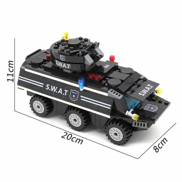 ブロック Swat 警察車両 349ピース Lego レゴ互換品 知育玩具 おもちゃ 子供用品の通販はau Pay マーケット 吉田里山研究所 Au Pay マーケット店