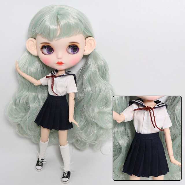 ドール衣装 セーラー服 制服 3点セット ドール アクセサリー 小物 Bjd人形 1 6ドール 30cm カスタム ブライスドール 球体関節人形の通販はau Pay マーケット 吉田里山研究所 Au Pay マーケット店