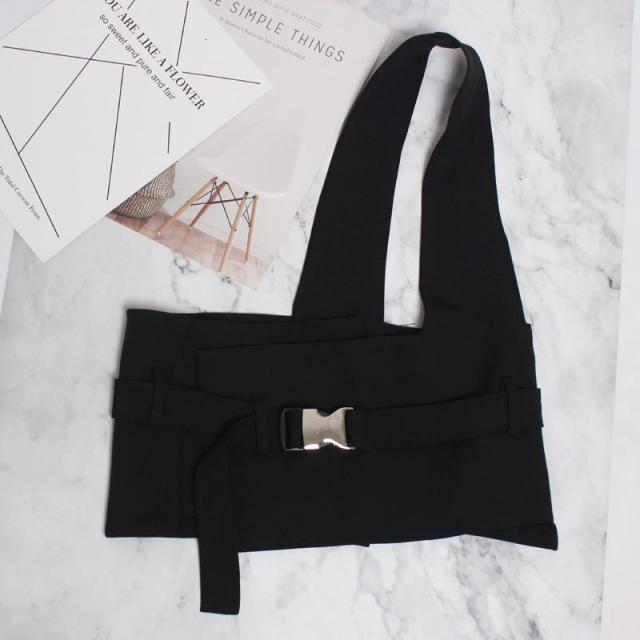 ベスト ワンショルダー アシンメトリー ボディベルト コルセットベルト ハーネス サッシュベルト 韓国 ファッション小物の通販はau Pay マーケット 吉田里山研究所 Au Pay マーケット店