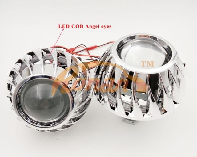 Ronan 2 5 アップグレード ヘッドライト バイキセノンプロジェクターレンズ Drl Cob 天使目 悪魔目 H4 H7の通販はau Pay マーケット 吉田里山研究所 Au Pay マーケット店