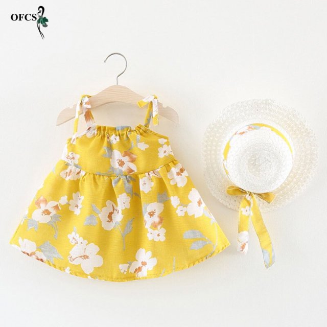 麦わら帽子付き ワンピース 子ども服 ベビー服 幼児服 女の子 赤ちゃん パーティー 結婚式の通販はau Pay マーケット 吉田里山研究所 Au Pay マーケット店