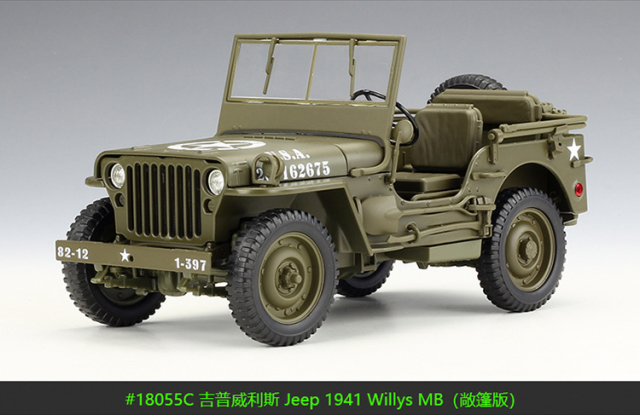 1 18 1941 Jeep Willys Mb Us Army ミリタリー 軍用車両 緑 グリーン 人気 ダイキャストカー ミニカー モデルカー ディスプレイの通販はau Pay マーケット 吉田里山研究所 Au Pay マーケット店