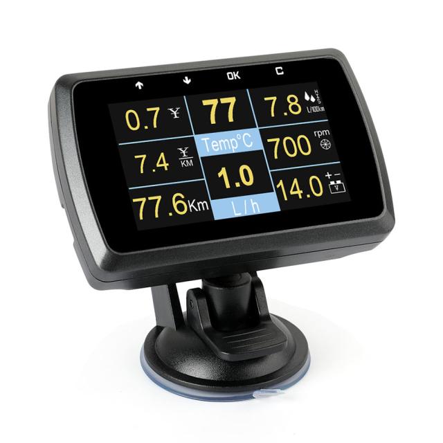 ヘッドアップディスプレイ 多機能メーター Ancel A501 Hud Obd2 燃料消費 温度計 スピードの通販はau Pay マーケット 吉田里山研究所 Au Pay マーケット店