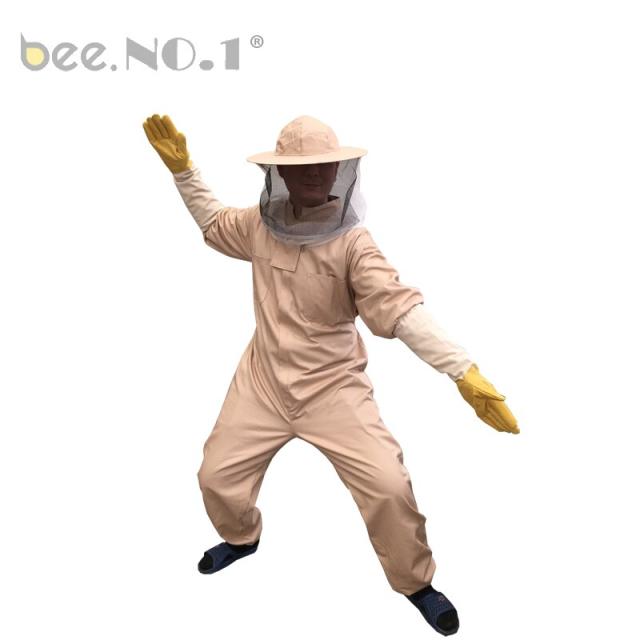 養蜂スーツ 蜂防護服 ワンピース グローブ コットン ベールの通販はau Pay マーケット 吉田里山研究所 Au Pay マーケット店