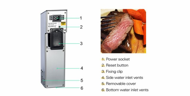 真空パックゆで機 クックピュア 低温 食品加工機 ステーキ 炊飯器 保温調理鍋の通販はau Pay マーケット 吉田里山研究所 Au Pay マーケット店