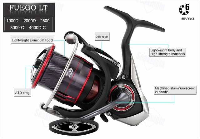 スピニングリール 日本未発売 Us Daiwa フエゴ Fuego Lt 00d イグジスト ストラディックの通販はau Pay マーケット 吉田里山研究所 Au Pay マーケット店