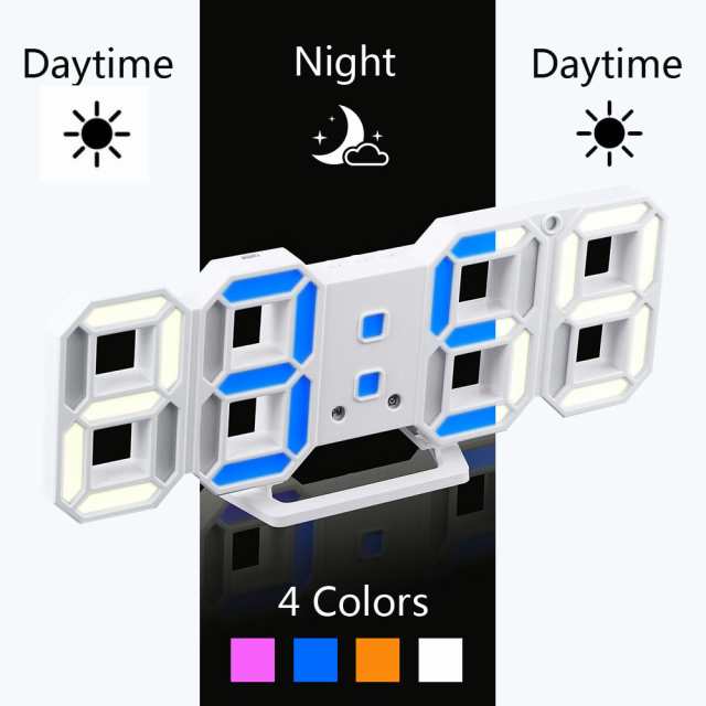 【国内正規品】夜も電子時計ledサイクル時計挂け時計挂け時計挂け時計夜も見えますT