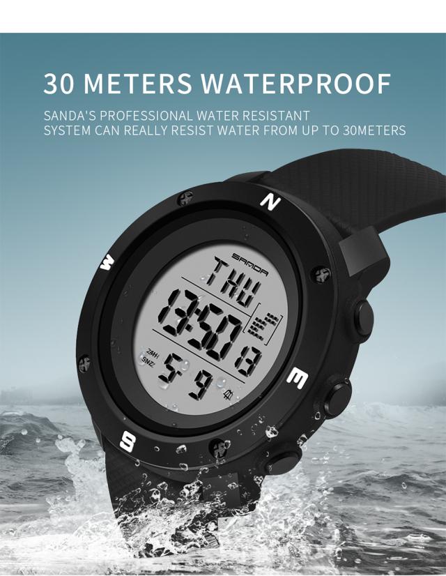 腕時計 レディース 防水 スポーツ カジュアル ウォッチ デジタル Sanda 362の通販はau Pay マーケット 吉田里山研究所 Au Pay マーケット店